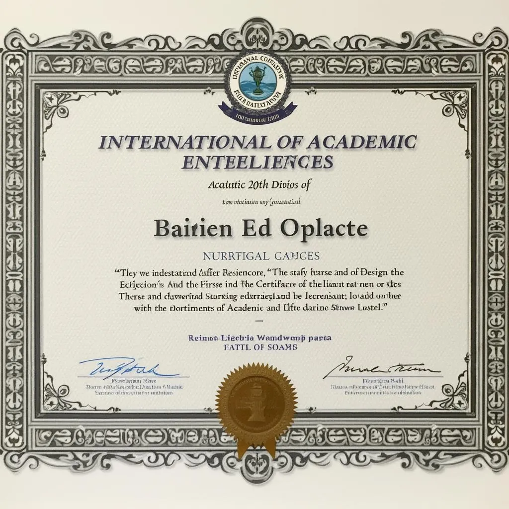 Certificación Internacional